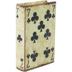 Recipiente para cartas de jogar 10x3x14 cm