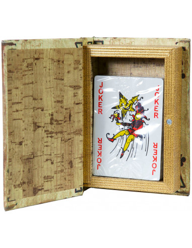 Recipiente para cartas de jogar 10x3x14 cm Recipiente para cartas de jogar 10x3x14 cm