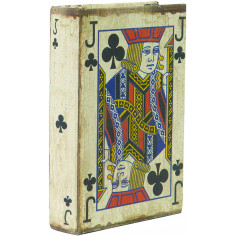 Recipiente para cartas de jogar 10x3x14 cm