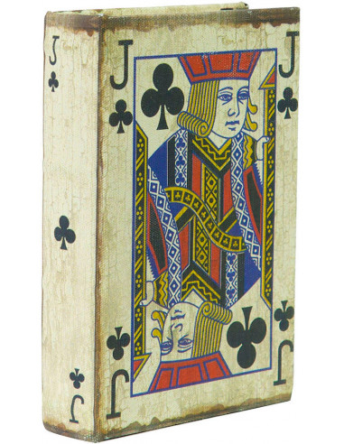 Recipiente para cartas de jogar 10x3x14 cm