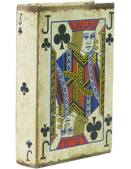 Recipiente para cartas de jogar 10x3x14 cm