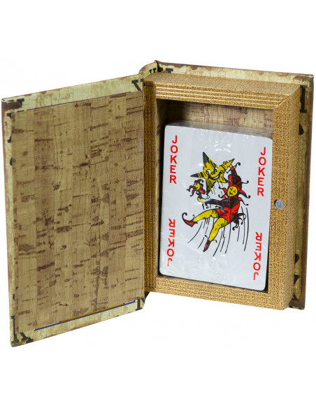 Recipiente para cartas de jogar 10x3x14 cm