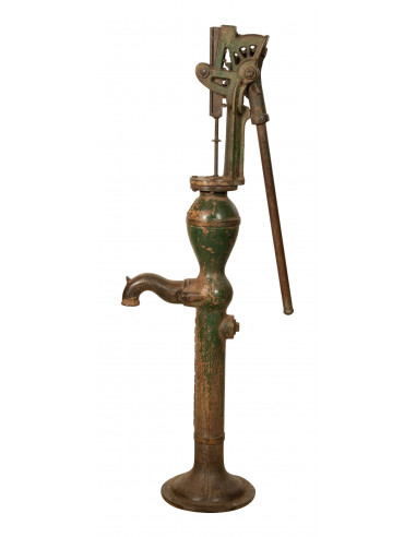 Fuente de Fontanella en hierro fundido y hierro para pozo antiguo