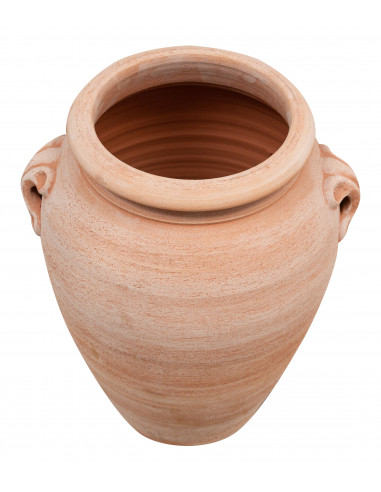 Orcio Toscano in terracotta fatto a mano con argilla toscana.