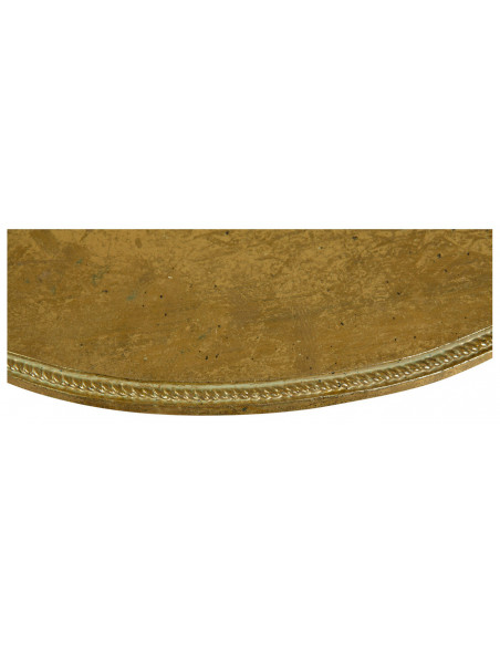 Mensola in resina finitura oro anticato L45xPR12,5xH14 cm