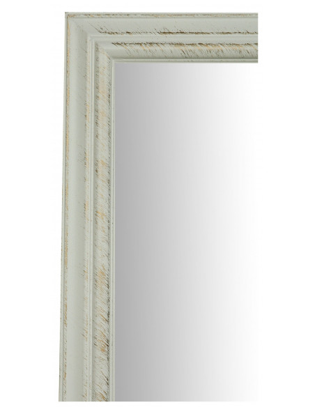 Specchiera  da terra 40x3x170 cm finitura bianco anticato