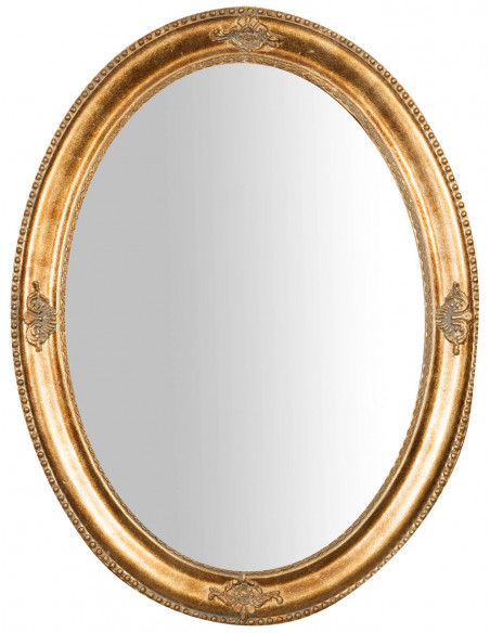 Specchiera da appendere verticale/orizzontale 64x3x84 cm finitura oro anticato