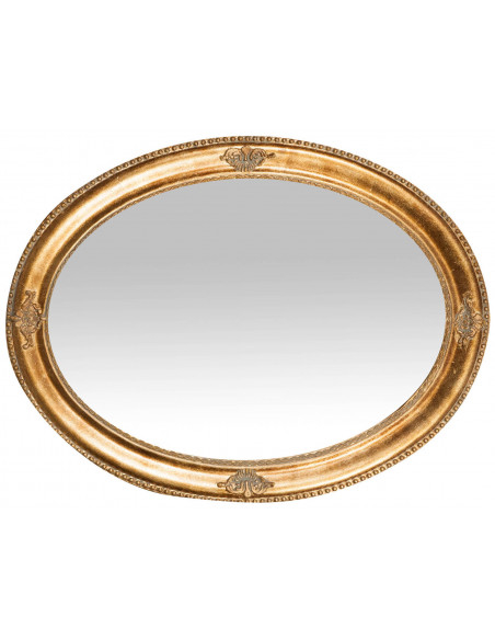 Specchiera da appendere verticale/orizzontale 64x3x84 cm finitura oro anticato