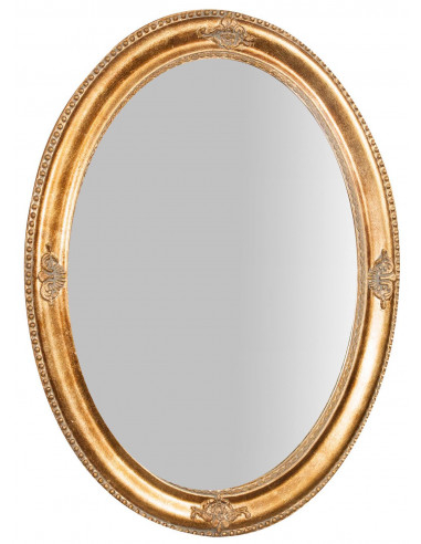 Specchiera da appendere verticale/orizzontale 64x3x84 cm finitura oro anticato