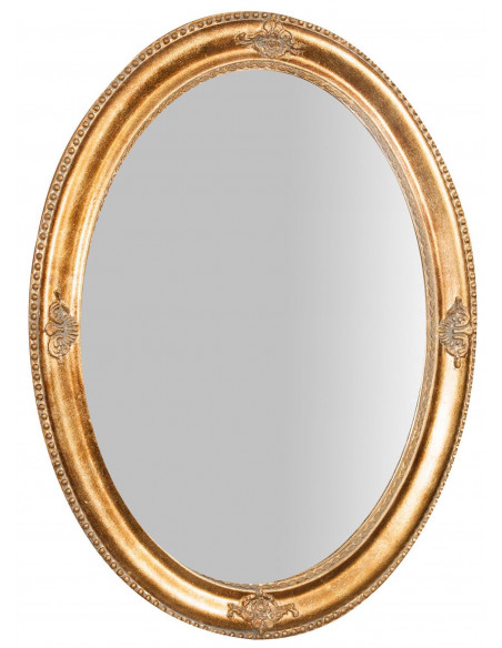 Specchiera da appendere verticale/orizzontale 64x3x84 cm finitura oro anticato