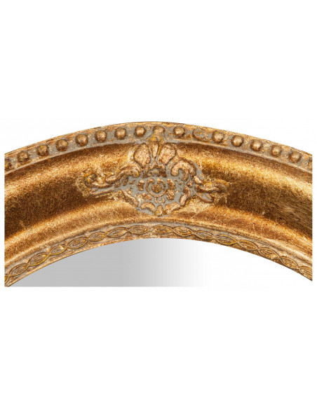 Specchiera da appendere verticale/orizzontale 64x3x84 cm finitura oro anticato