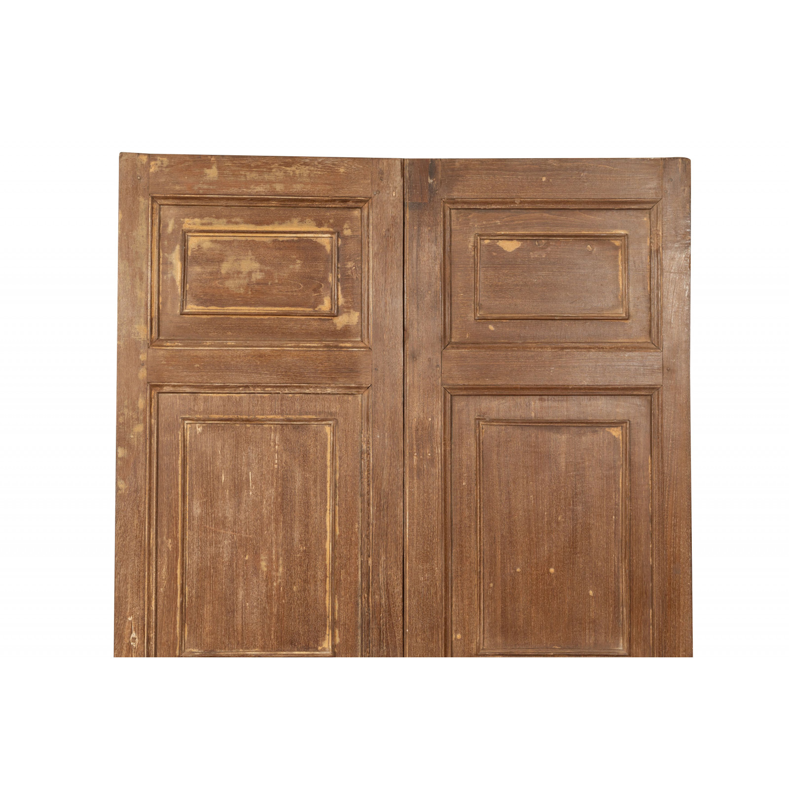 Puerta de madera maciza y hierro para uso interior o exterior antiguo y