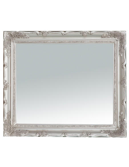Specchiera da appendere verticale/orizzontale 64x4x74 cm finitura argento anticato