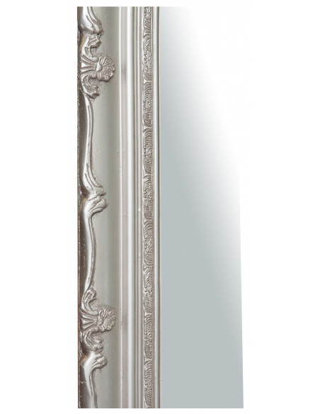 Specchiera da appendere verticale/orizzontale 64x4x74 cm finitura argento anticato