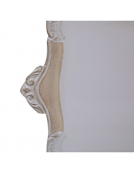 CONJUNTO DE DUAS BANDEJAS DE MADEIRA FLORENTINA