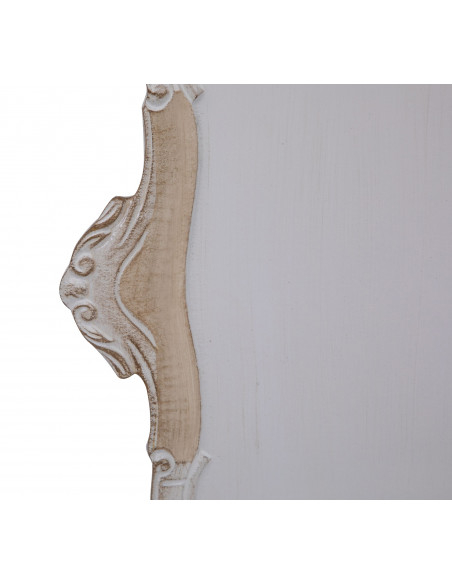 CONJUNTO DE DUAS BANDEJAS DE MADEIRA FLORENTINA