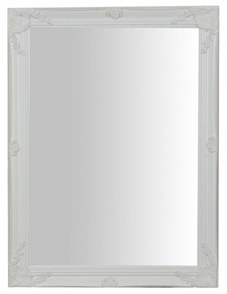 Vertical/horizontal pendurado espelho 62x3x82 cm antigo branco finish