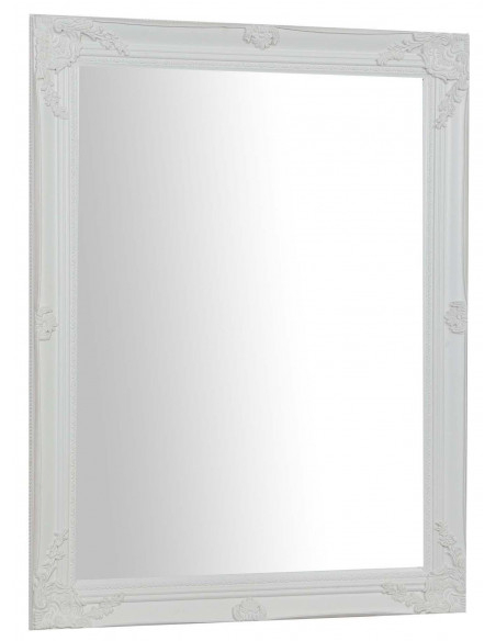 Specchiera da appendere verticale/orizzontale 62x3x82 cm finitura bianco anticato