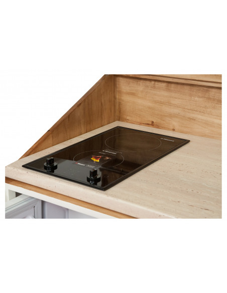 Aparador de cozinha em madeira maciça de lima com acabamento branco antigo L130xDP60xA115 cm