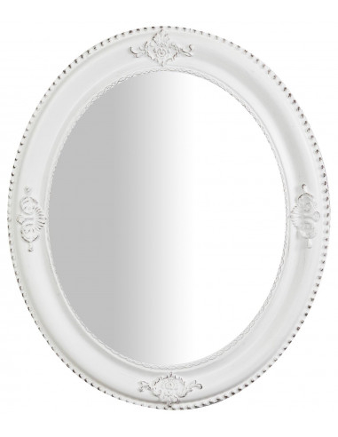 Specchiera da appendere verticale/orizzontale 54x3x64 cm finitura bianco anticato Specchiera da appendere verticale/orizzontale 54x3x64 cm finitura bianco anticato