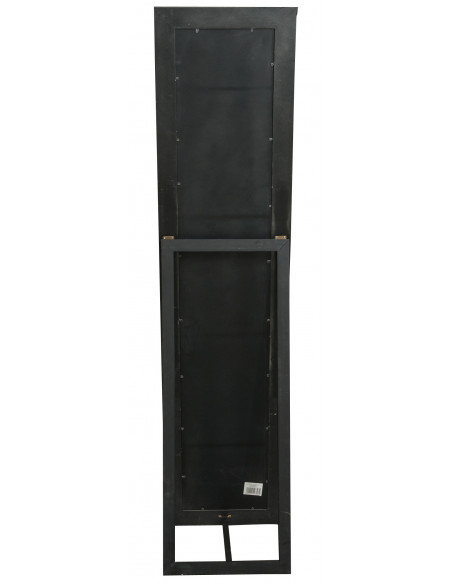 Specchiera  da terra L40XPR3XH170 cm finitura nero anticato