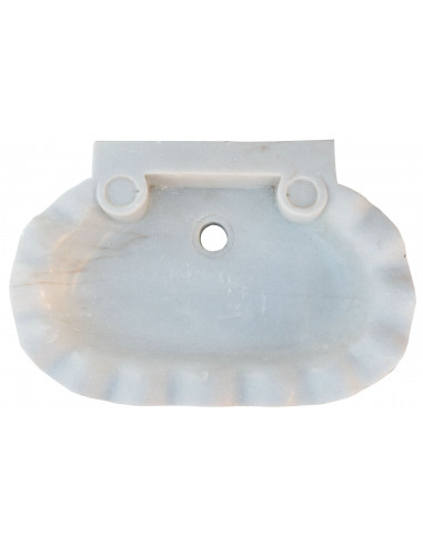 Acquaio in marmo bianco  L58xPR39xH13 cm Acquaio in marmo bianco  L58xPR39xH13 cm