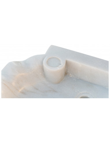 Acquaio in marmo bianco  L58xPR39xH13 cm Acquaio in marmo bianco  L58xPR39xH13 cm