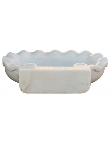 Acquaio in marmo bianco  L58xPR39xH13 cm Acquaio in marmo bianco  L58xPR39xH13 cm