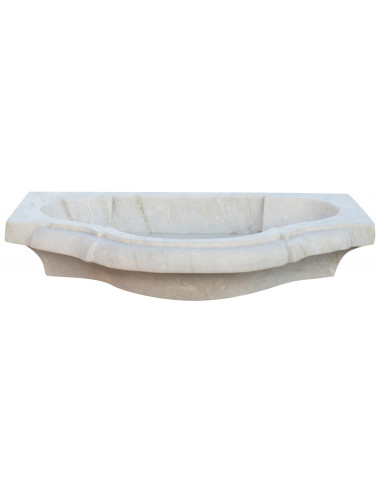 Acquaio in marmo bianco  L77xPR55xH13 cm Acquaio in marmo bianco  L77xPR55xH13 cm