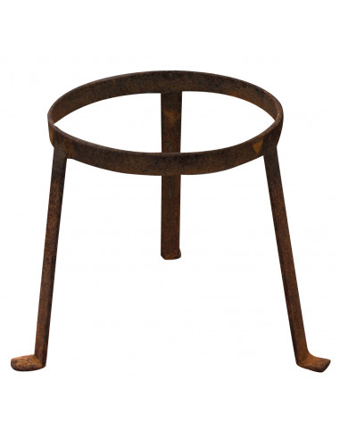 Base portavasi in ferro pieno: foto vista frontale - Biscottini.it Base portavasi in ferro pieno: foto vista frontale - Biscottini.it